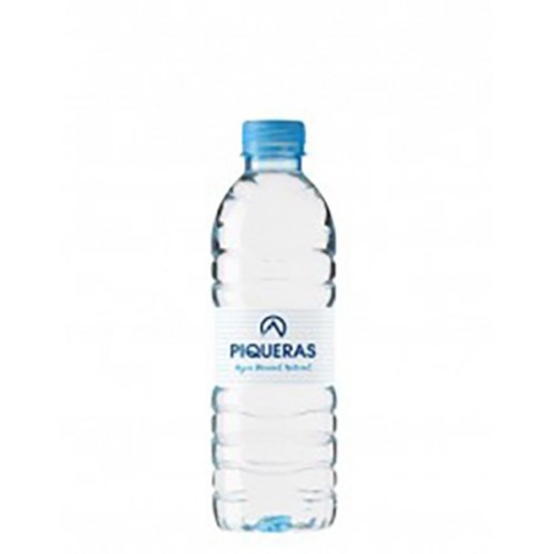 AGUA PIQUERAS 1/2 LITRO CAJA 24 UNIDADES