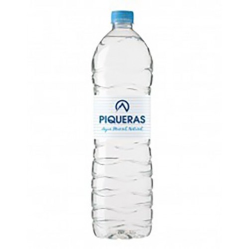 AGUA PIQUERAS 1.5 LITROS PACK 6 UNIDADES